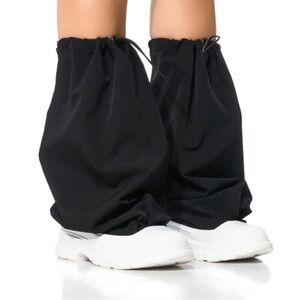 Azalea Wang Airlea Slouchy Black Sneaker Boot